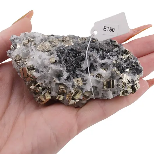 Floare de mina, cristal unicat, E150, imagine 2