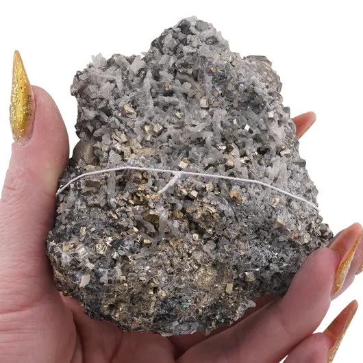 Floare de mina, cristal unicat, E220, imagine 2