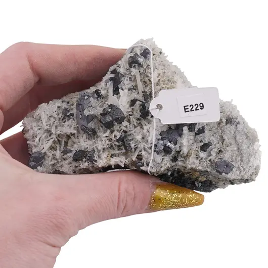 Floare de mina, cristal unicat, E229, imagine 2