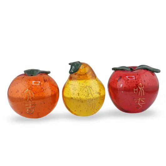 Statueta Premium Feng Shui din rasina Trio Tai Kat Tai Ley, 2026