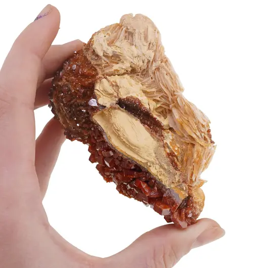 Vanadinit cristal natural unicat, V2, imagine 2