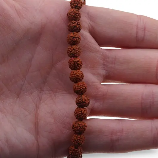 Bratara cu seminte de Rudraksha 6mm, imagine 3