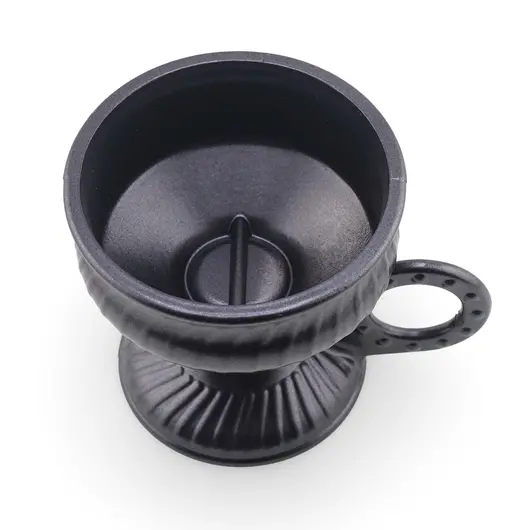 Catuie din metal negru, 6cm, imagine 2