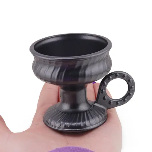 Catuie din metal negru, 6cm, imagine 3