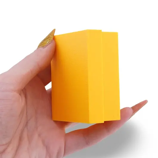 Cutie pentru cadou / depozitare - 6,5cm, galbena, imagine 3