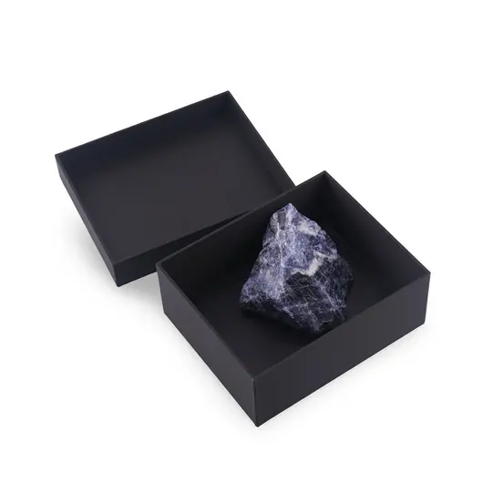 Cutie pentru cadou / depozitare - 6,5cm, neagra, imagine 2