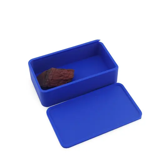 Cutie pentru cadou / depozitare cu capac glisant - 8,5cm, albastra, imagine 2