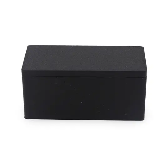 Cutie pentru cadou / depozitare dreptunghiulara - 7,5cm, neagra