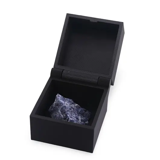 Cutie pentru cadou / depozitare tip cufar, 5cm - neagra, imagine 2