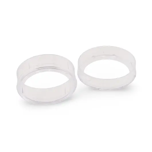 Cutie rotunda din plastic, 5cm, imagine 2