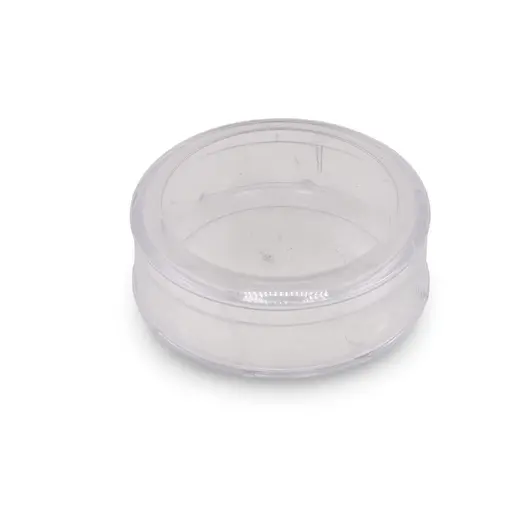 Cutie rotunda din plastic, 5cm
