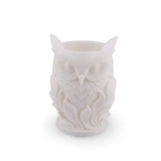 Decoratiune / Suport model bufnita - alb
