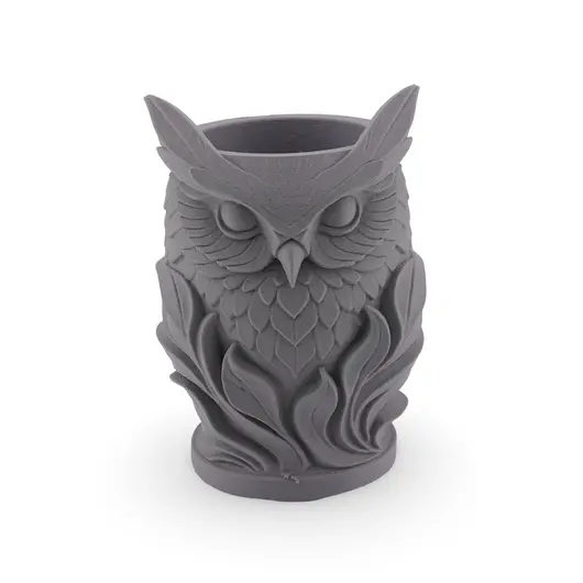 Decoratiune / Suport model bufnita - gri