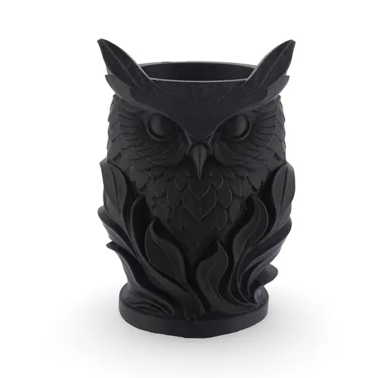 Decoratiune / Suport model bufnita - negru