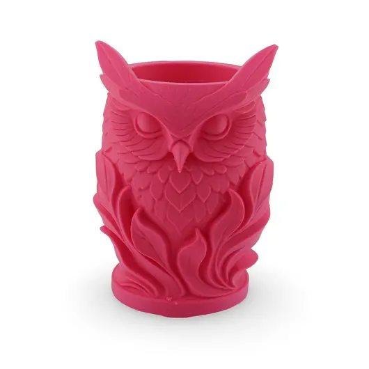 Decoratiune / Suport model bufnita - roz