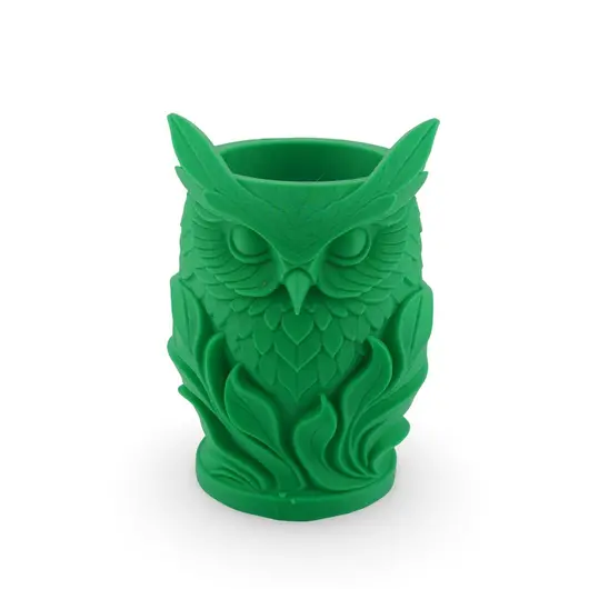 Decoratiune / Suport model bufnita - verde