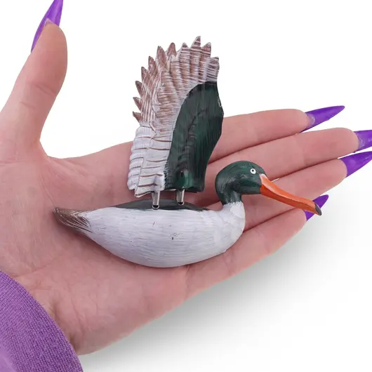 Magnet rata multicolora, 11 cm, imagine 3