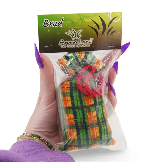 Saculet parfumat brad pentru auto / dulap, imagine 3