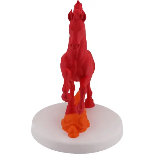 Statueta feng shui Calul de Foc pe doua picioare pentru victorie si succes rapid, 15cm, imagine 2