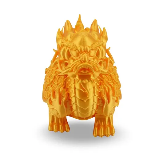 Statueta feng shui Pi Xiu pentru protectia averii si blocarea energiilor negative, 10cm - auriu, imagine 2