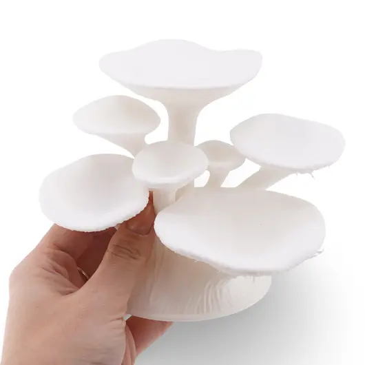 Suport pentru cristale model ciuperca - alb, imagine 4
