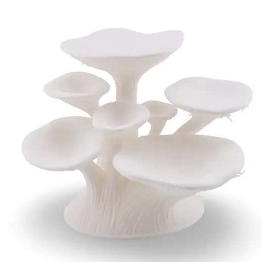 Suport pentru cristale model ciuperca - alb