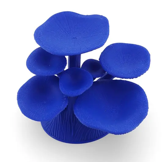 Suport pentru cristale model ciuperca - albastru, imagine 2