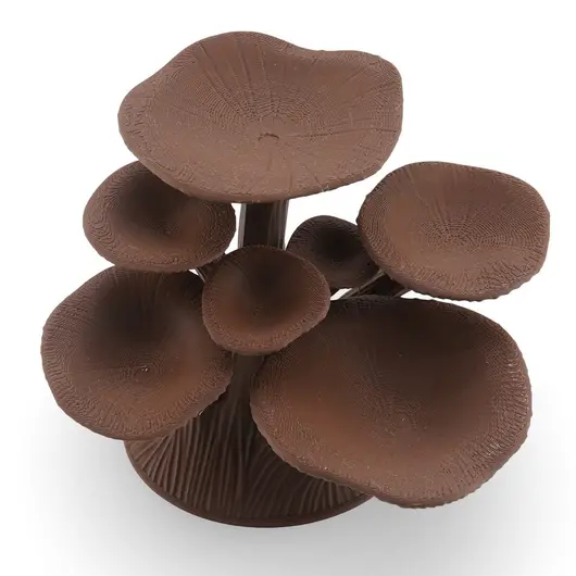 Suport pentru cristale model ciuperca - maro, imagine 2