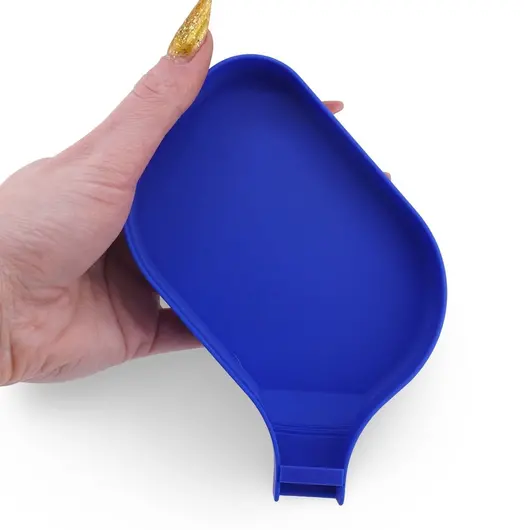 Tavita pentru sortarea margelelor, albastra - 15,5cm, imagine 3