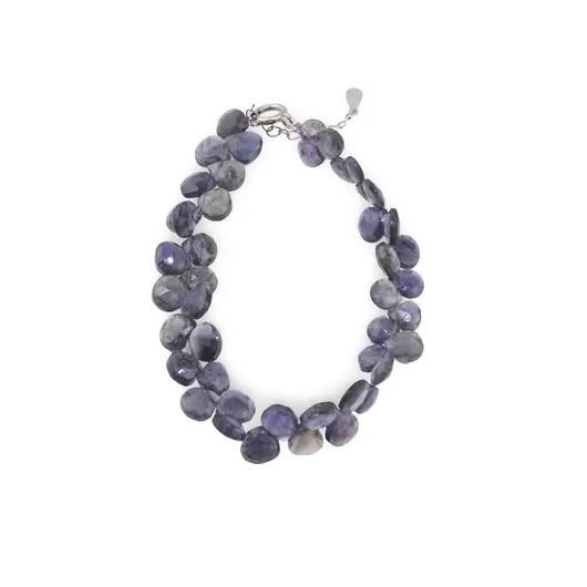 Bratara Iolith briolete fatetate 6-7mm si argint 925