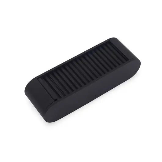 Cutie pentru cristale cu capac culisant, neagra - 10cm