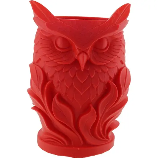 Decoratiune / Suport model bufnita - rosu