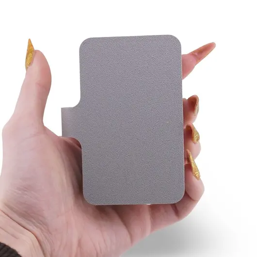 Decoratiune / Suport pentru cristale model carnetel, gri - 9cm, imagine 3