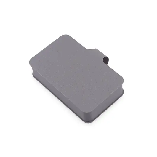 Decoratiune / Suport pentru cristale model carnetel, gri - 9cm