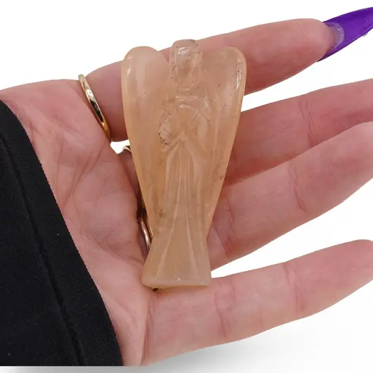 Inger Calcit galben 50-60mm, imagine 3