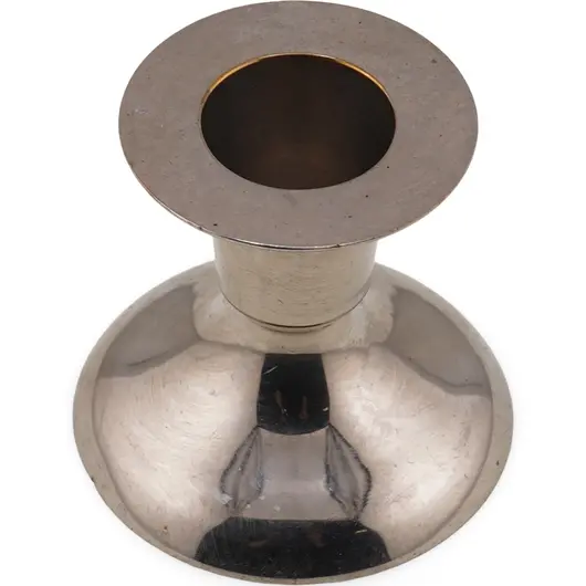 Sfesnic vintage din metal cu aspect lucios - 5,5cm, imagine 2