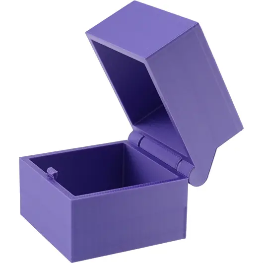 Cutie pentru cadou / depozitare tip cufar, 5cm - mov