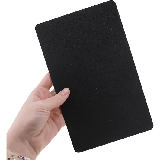 Decoratiune tip carte de tarot THE LOVERS, 20cm - negru cu alb, imagine 3