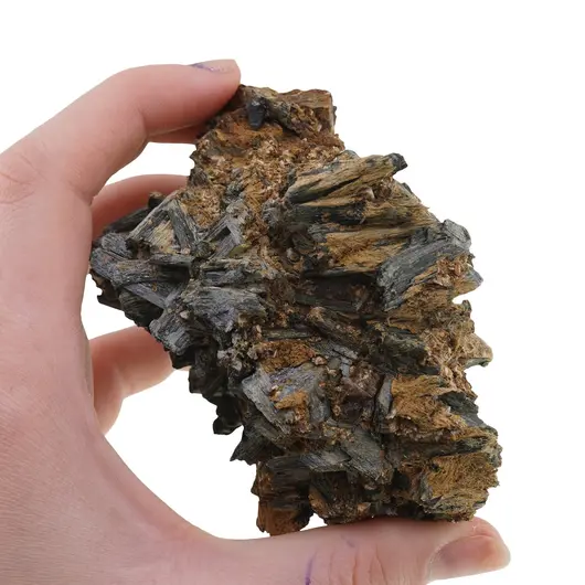 Epidot A+ in matrita, cristal unicat E25, imagine 2