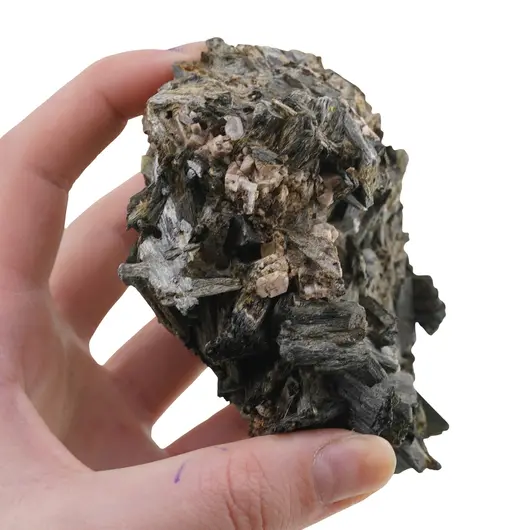 Epidot A+ in matrita, cristal unicat E28, imagine 2