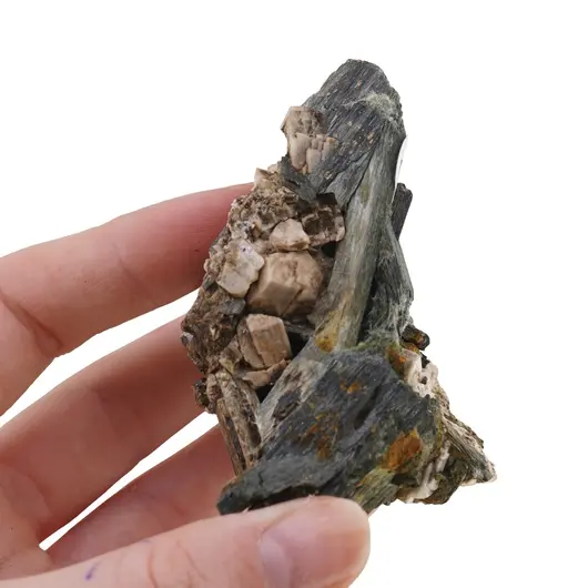 Epidot A+ in matrita, cristal unicat E29, imagine 2