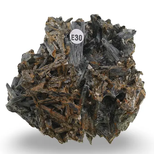 Epidot A+ in matrita, cristal unicat E30