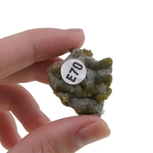 Epidot cristal natural unicat, E70, imagine 3