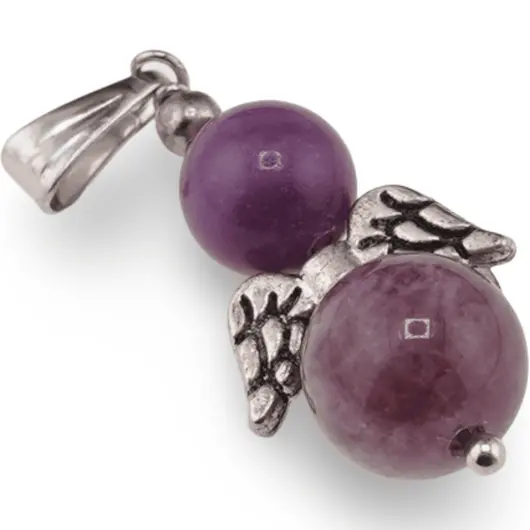 Pandantiv inger Lepidolit A+