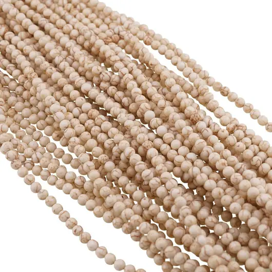 Sirag Magnezit sfere 4mm, 40cm, imagine 2