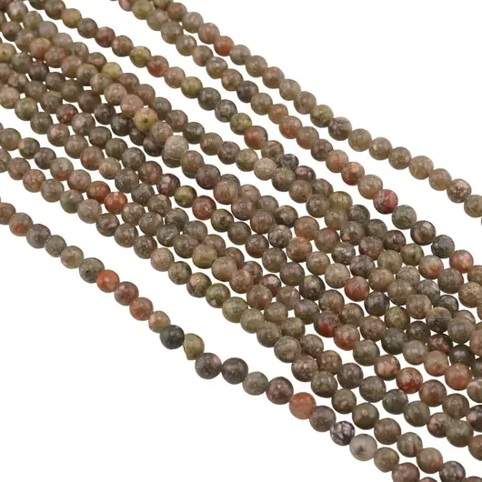 Sirag Riolit sfere 4mm, 39-40cm, imagine 2