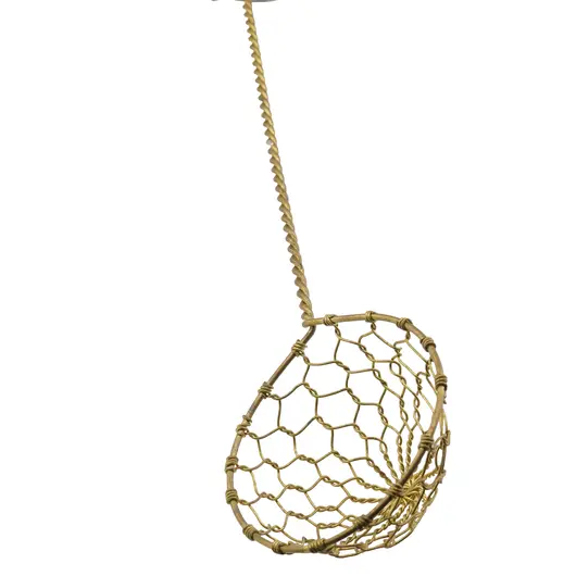 Paleta vintage din alama, model impletit - 21cm