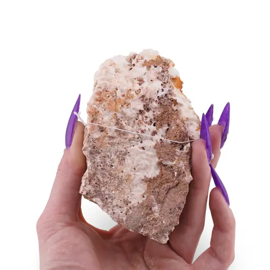 Barita cu vanadinit cristal unicat, B3, imagine 3