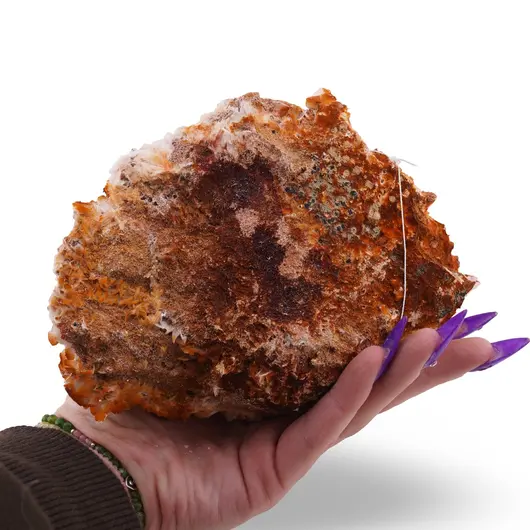 Barita cu vanadinit cristal unicat, B4, imagine 3