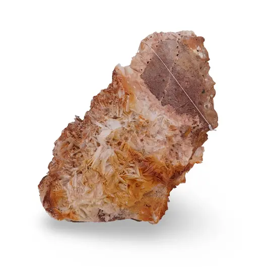 Barita cu vanadinit cristal unicat, B7, imagine 2